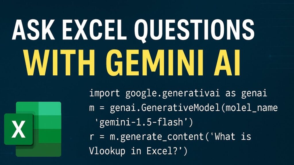 Interroger Gemini AI avec Python
