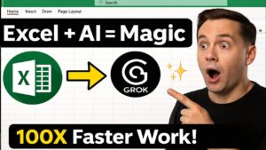 Excel accéléré par l'IA Grok