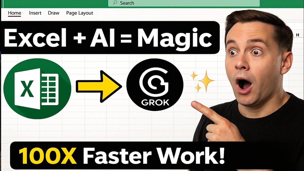 Excel accéléré par l'IA Grok