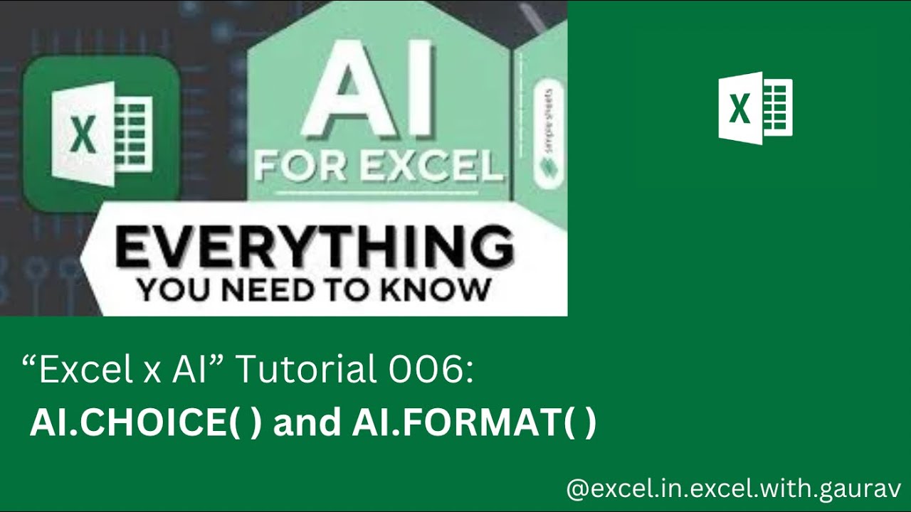 Catégoriser et formater données Excel avec IA