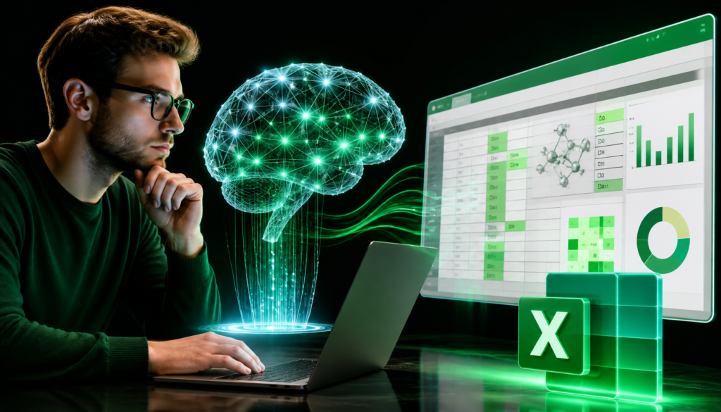 Créer une feuille Excel avec Gemini IA