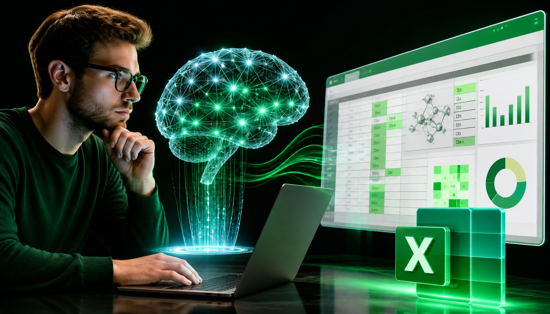Créer une feuille Excel avec Gemini IA
